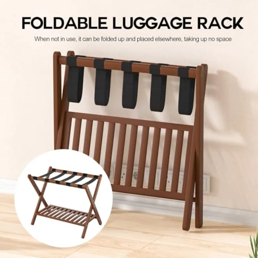 Luggage Racks Suitcase Stand Heavy-Duty Item Holder