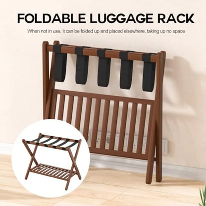 Luggage Racks Suitcase Stand Heavy-Duty Item Holder