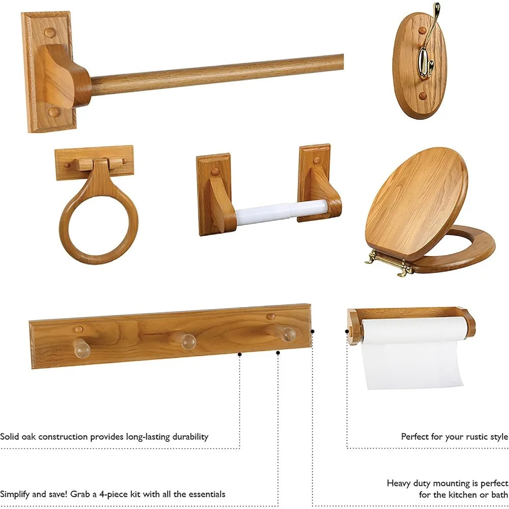 Bathroom Wall-Mounted Towel Ring