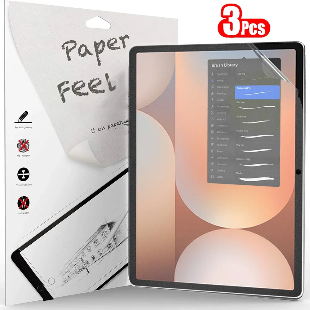 3Pcs Paper Feel Like Screen Protector