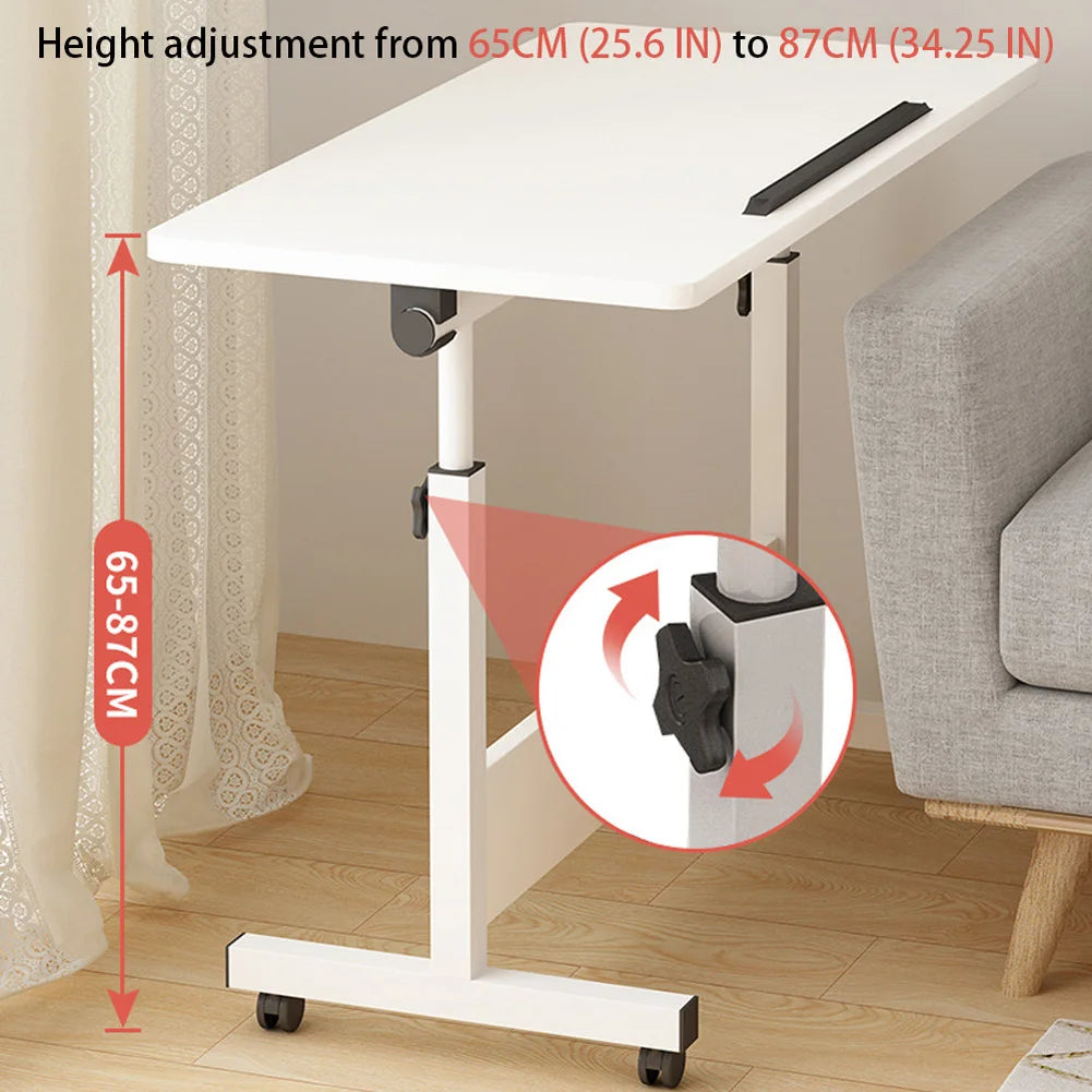Adjustable Height Mobile Stand Up Desk With Wheels