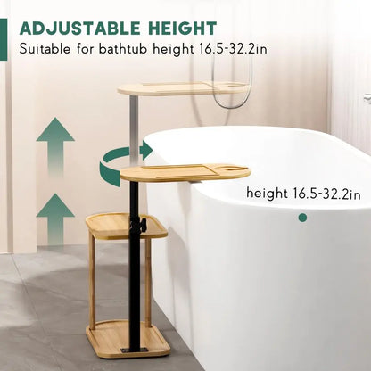 Layer Bath Tub Tray Table