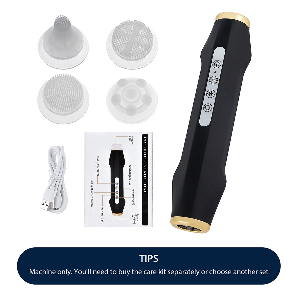 Portable Handheld Rechargeable Exfoliate Device Facial Machine