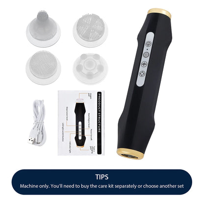 Portable Handheld Rechargeable Exfoliate Device Facial Machine