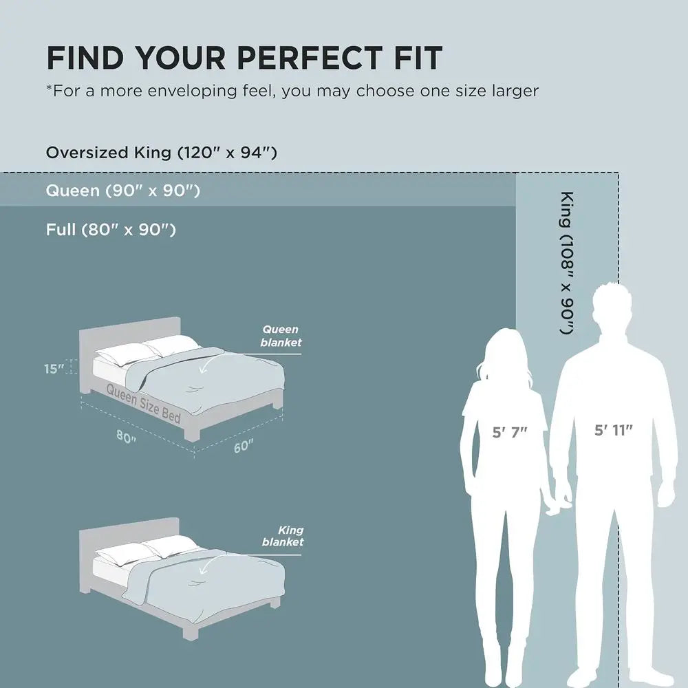 Cotton King Size Cooling Breathable Woven Blanket