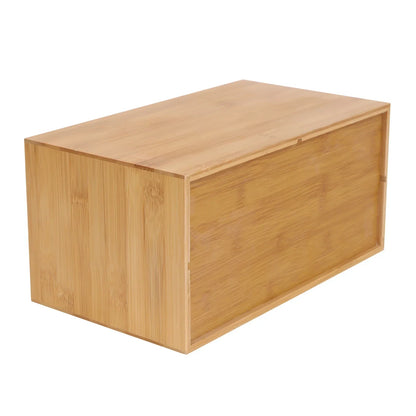 Bamboo Desktop Storage Organizer with Drawers