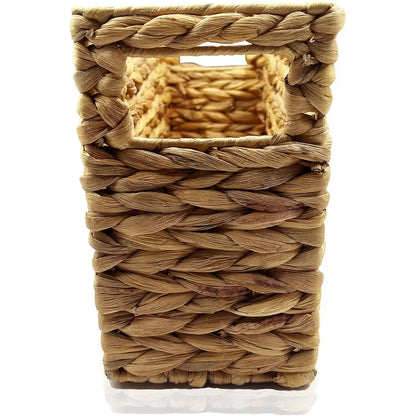 Hand-Woven Magazine Holder Narrow Bin
