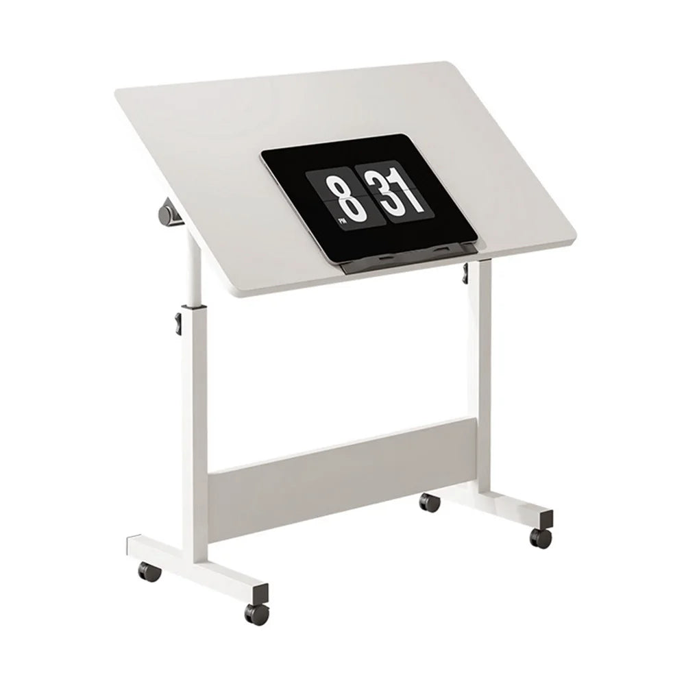 Adjustable Height Mobile Stand Up Desk With Wheels
