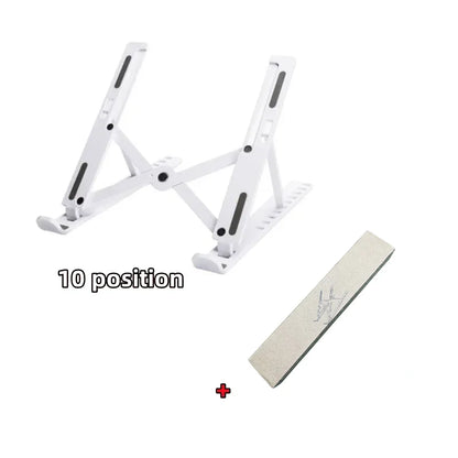 Ten-level Adjustment Foldable Laptop Holder