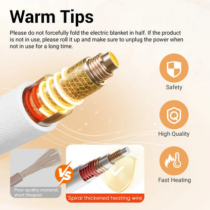 Electric Portable Waist Temperature Control Heating Pad