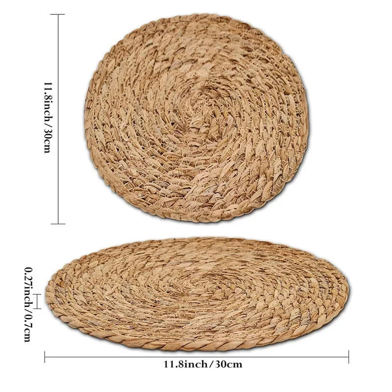 Pot Mats Handwoven Rattan Placemats
