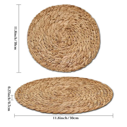 Pot Mats Handwoven Rattan Placemats