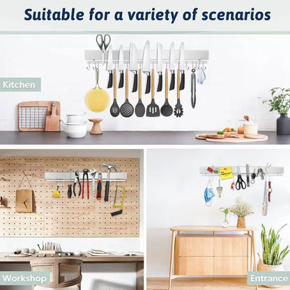 Magnetic Knife Holder for Wall Stainless Steel