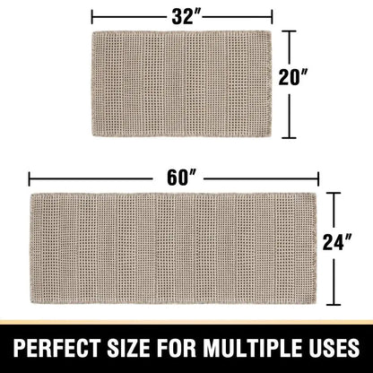 Super Absorbent Bathroom Mats Non Slip Bath Rugs