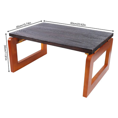 Folding Wooden Coffee Table Indoor Outdoor Use