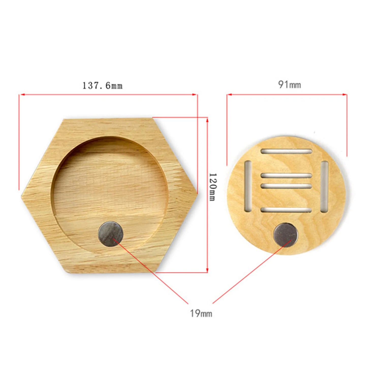 1-10Pcs Medal Display Stand Wooden Medal Hanger