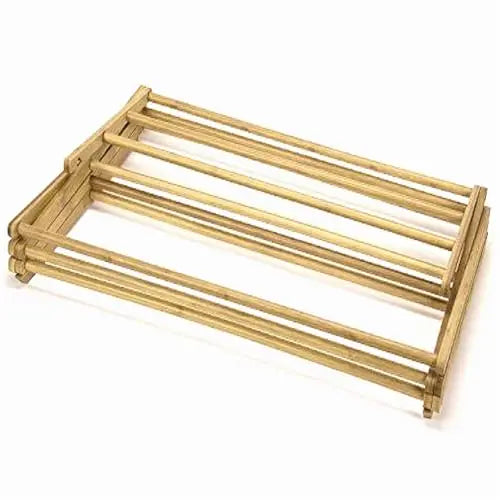 Bamboo Folding Laundry Drying Rack