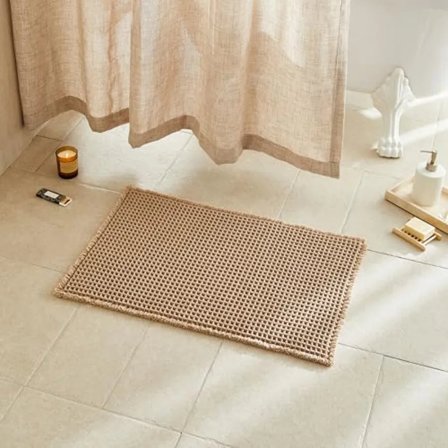 Boho Bathroom Rugs Non Slip Bath Mat