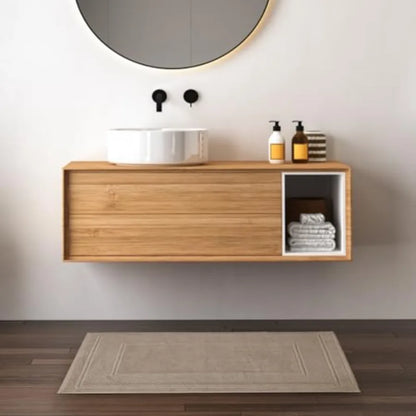 100% Cotton Set of 4 Absorbent Bathmat