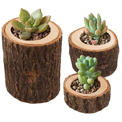Personalized Natural Wooden Votive Tealight Holder