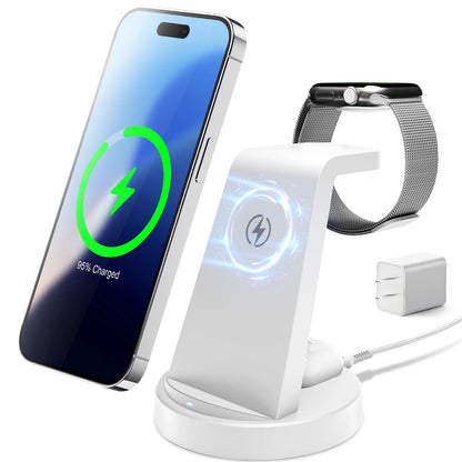 3 In 1 Magnetic Wireless Charger Stand