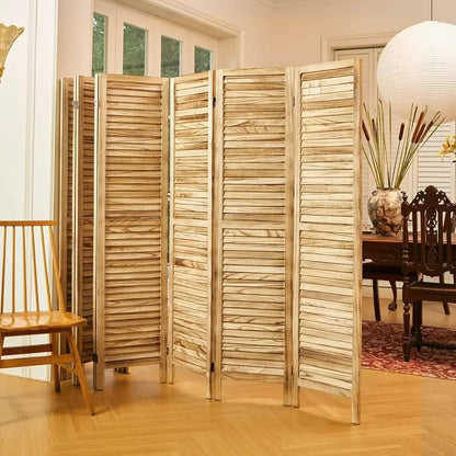 Room Partitions and Dividers with Double Hinges