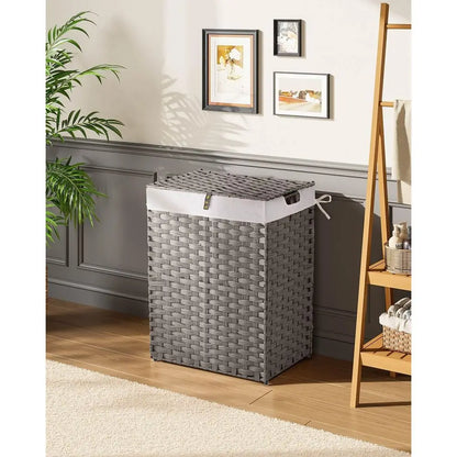 Laundry Hamper with 2 Removable Liner Bags