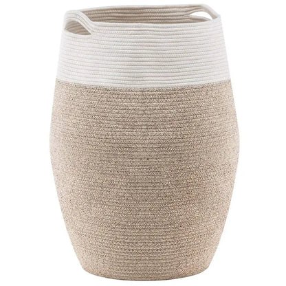 Rope Laundry Hamper Collapsible Basket