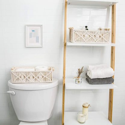 Storage Baskets Boho Decor Box