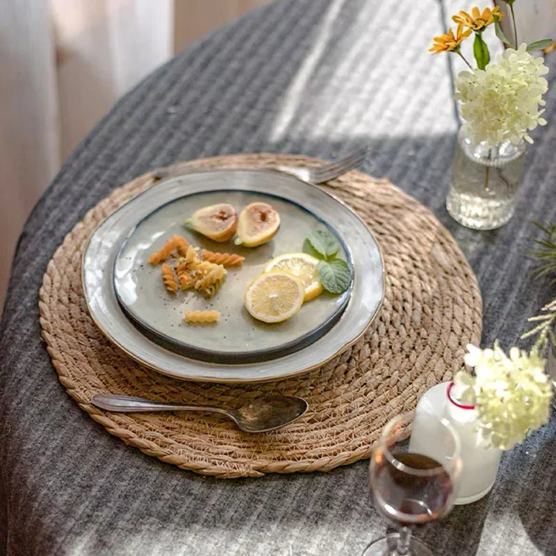 Pot Mats Handwoven Rattan Placemats