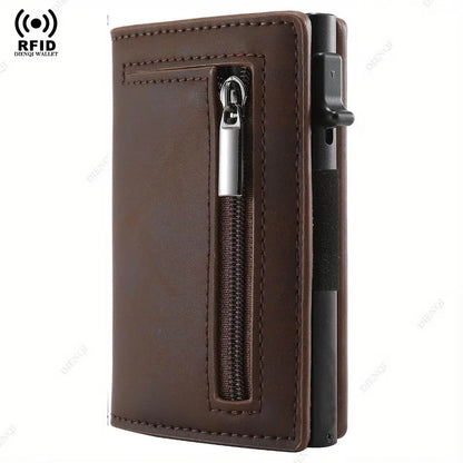 Anti-RFID Business Carbon Fiber Card Holder