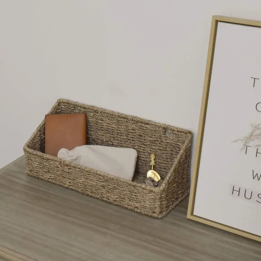 Woven Wall Baskets for Storage