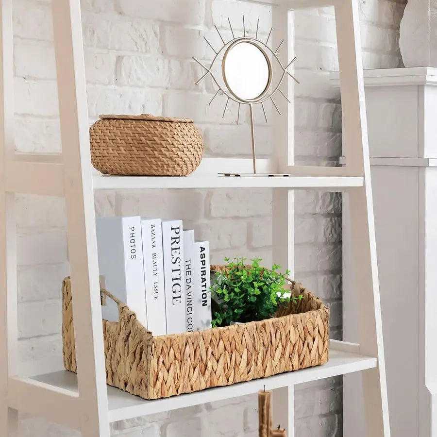 Rattan Storage Baskets Handwoven Wicker Bins