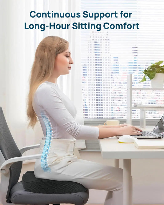 Memory Foam Pillow for Tailbone Pain Relief