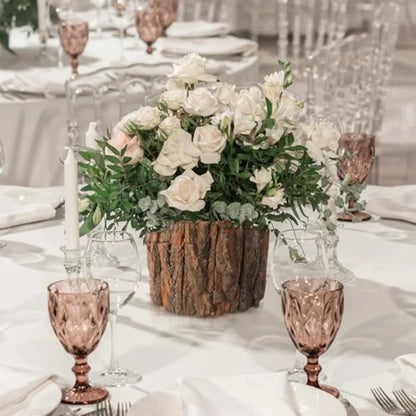 Wooden Vase for Centerpieces Flower Table