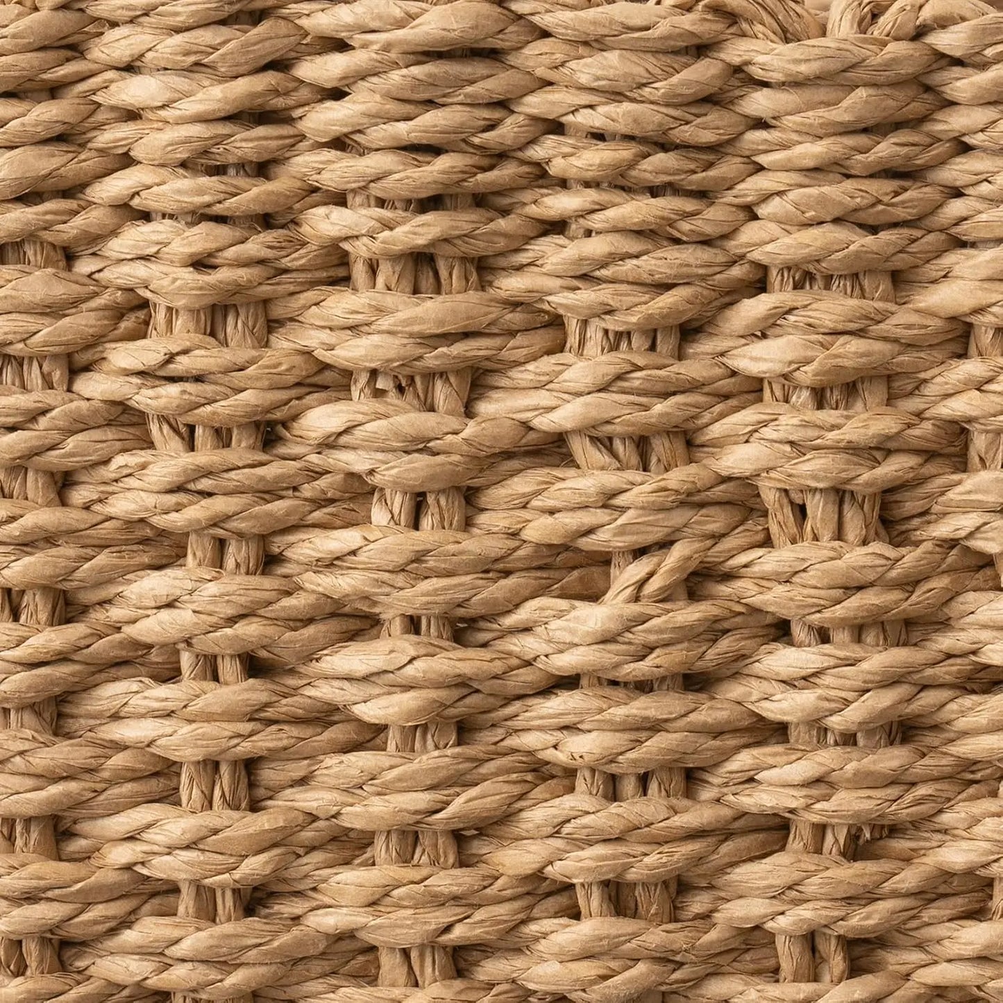 Decorative Square Basket Organizer Set of 3