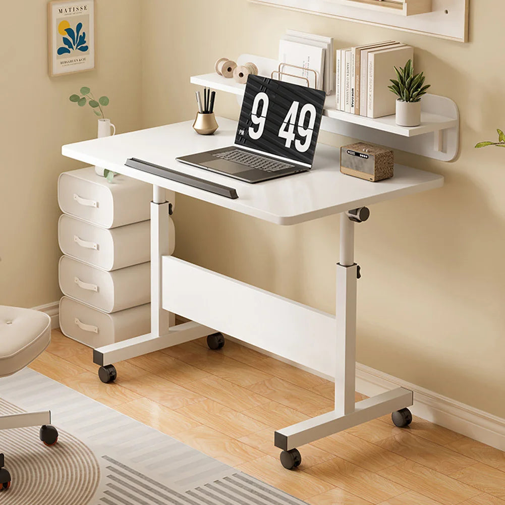 Adjustable Height Mobile Stand Up Desk With Wheels