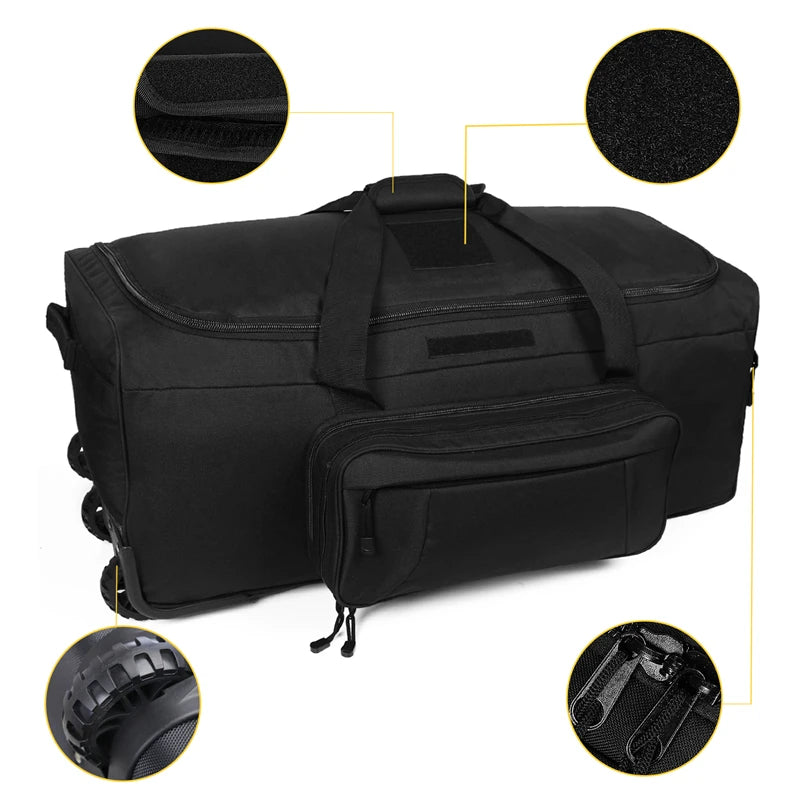 Large Capacity Duffel Bag  for Camping Travel Suitcase