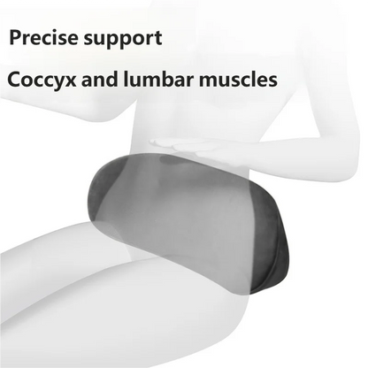 Car Memory Foam Lumbar Support Cushion Waist Pillow