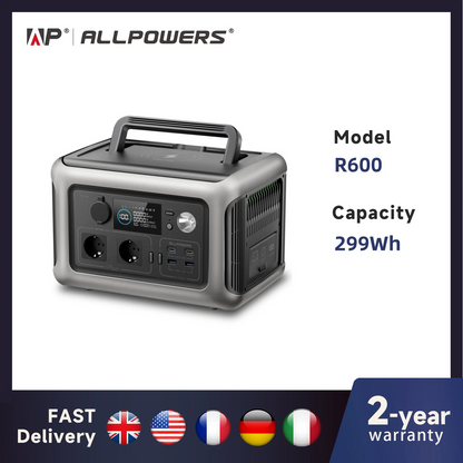 Portable Power Station for Outdoor Camping RV Home