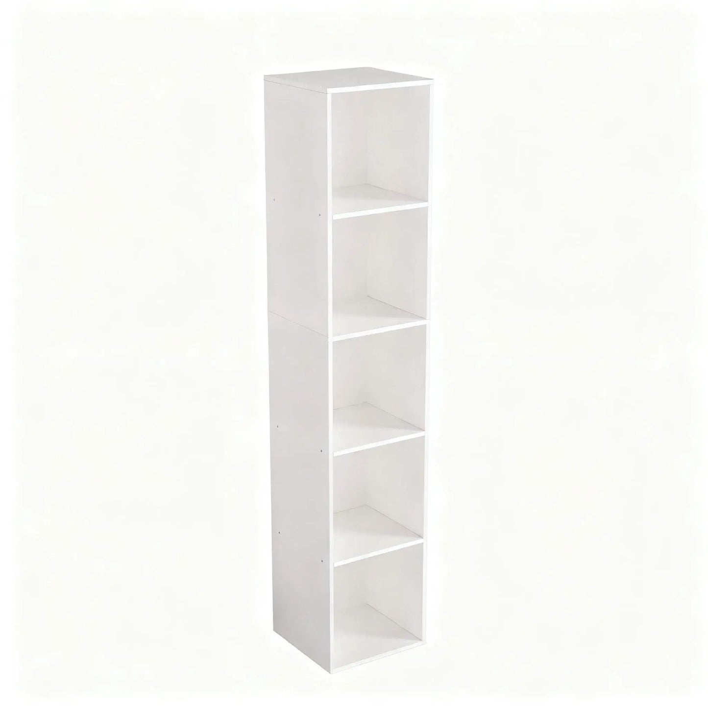 6-Tier Tall Cube Bookshelf Modern Storage Organizer