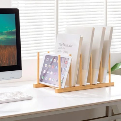 Desk File Organizer 5 Section Upright File Sorter