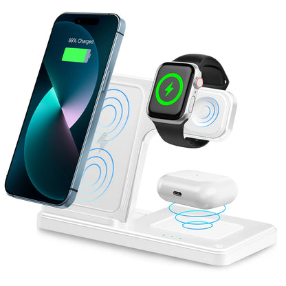 3 In 1 Magnetic Wireless Charger Stand