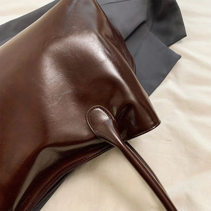 Leather Hobo Fashion Travel Handbag For Women