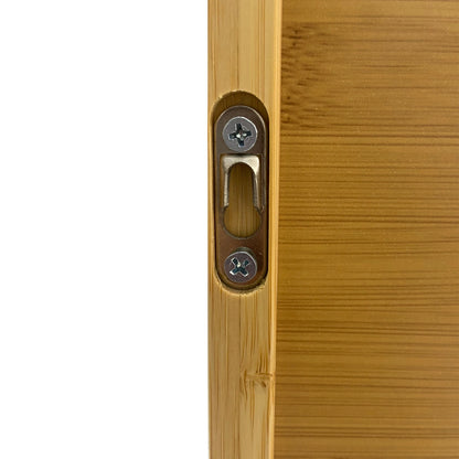 Bamboo Bathroom Wall Cabinet Solid Wood