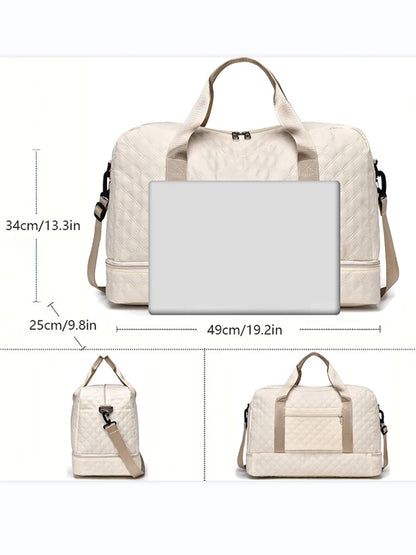 Lattice Travel Large Lightweight Storage Duffle Bag