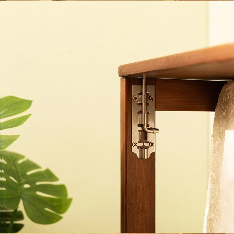 Foldable Bamboo Computer Desk for Small Spaces