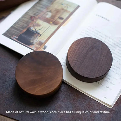 Black Walnut Solid Wood Incense Stick Tray Holder