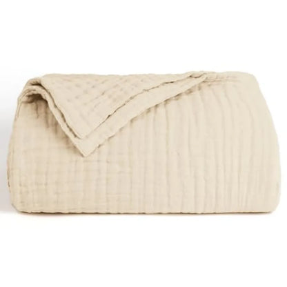 Lightweight Breathable 100% Cotton Muslin Blanket