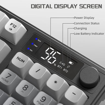 Wireless Gaming Keyboard Creamy Membrane